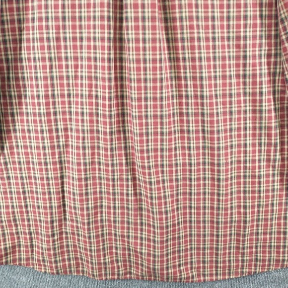 Wrangler Rugged Wear Men's Button-Down Shirt Multicolor Plaid XXL Distressed - Picture 10 of 15